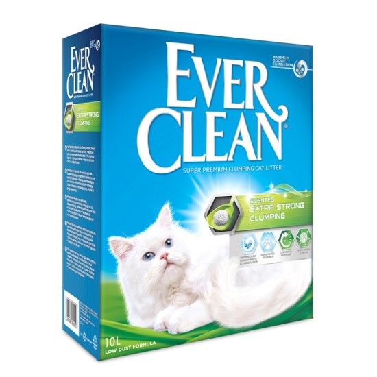 Ever Clean Extra Strong Clumping Cat Litter Scented 10L