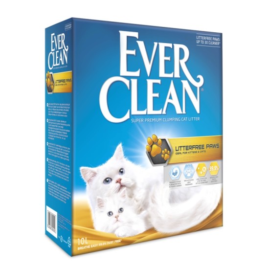 Ever Clean Litterfree Paws Clumping Cat Litter Litterfree Paws 10L