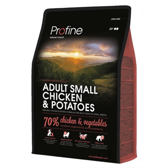 PROFINE ADULT SMALL CHICKEN & POTATOES 2KG