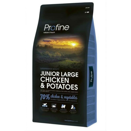 PROFINE JUNIOR LARGE CHICKEN & POTATOES 3KG