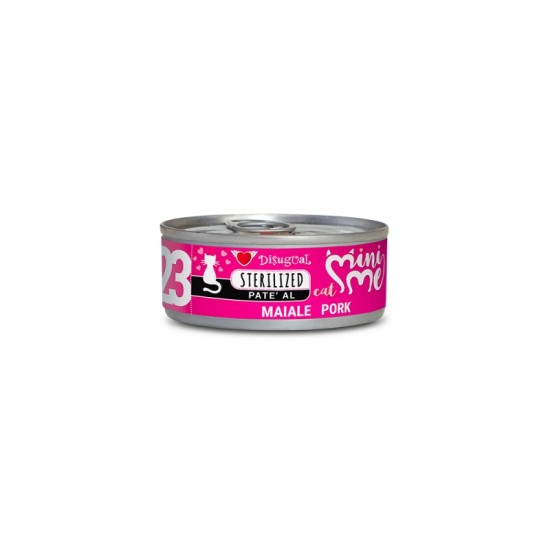 Disugual Mini Me Cat - STERILIZED 23 Pate Με Χοιρινό 85gr