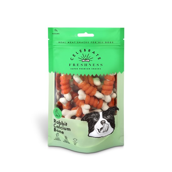 CELEBRATE GRAIN FREE RABBIT CALCIUM BONE 100gr