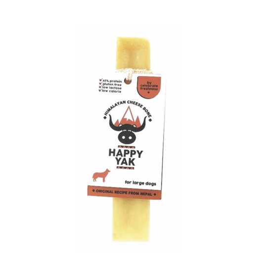 ΛΙΧΟΥΔΙΑ ΣΚΥΛΟΥ HAPPY YAK HIMALAYAN CHEESE BONE LARGE 140GR