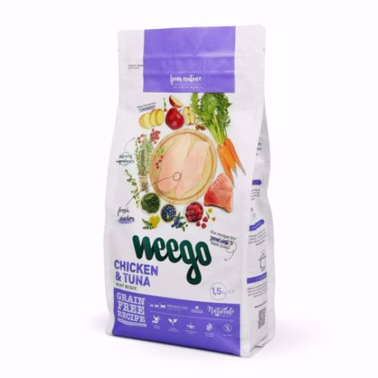 WEEGO CAT CHICKEN & TUNA ADULT 1,5kg 