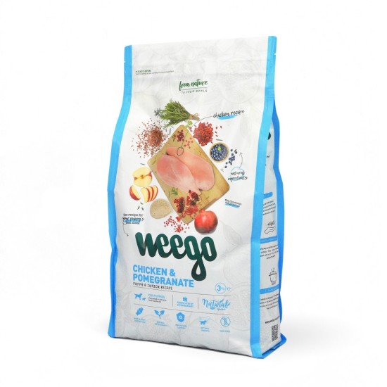 WEEGO PUPPY CHICKEN & POMEGRANATE 12Kg