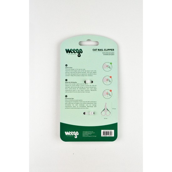 WEEGO CAT NAIL CLIPPER Νυχοκόπτης Για Γάτες Size: 6,5 X 9,7 Cm 