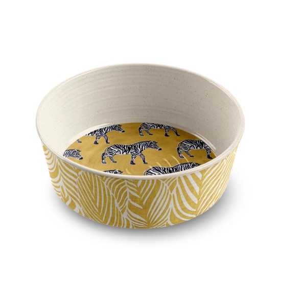 Safari Pet Bowl, Zebra/M