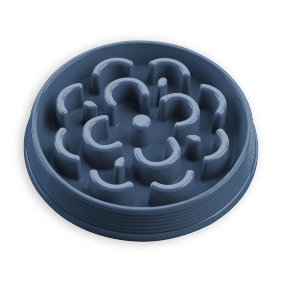 Slow Chow™ Medallion Feeder Blue/M