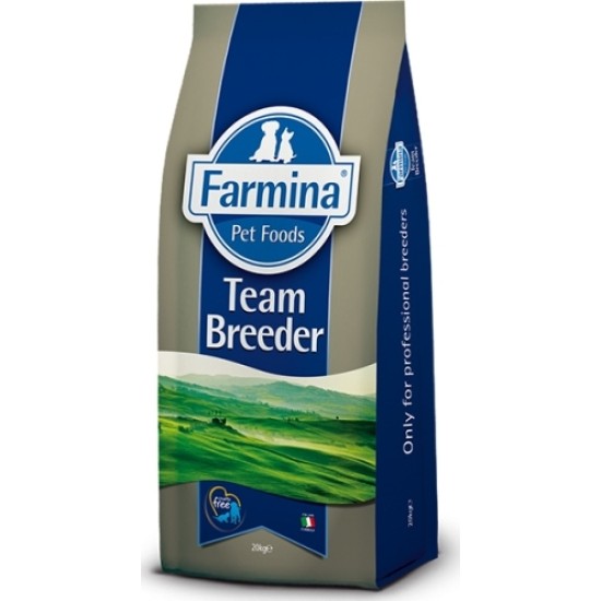 Farmina Team Breeder Top  20kg  Super Premium  Ξηρά Τροφή για Ενήλικους Σκύλους με Κοτόπουλο